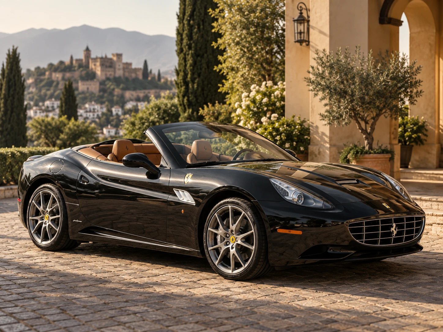 Black Ferrari California